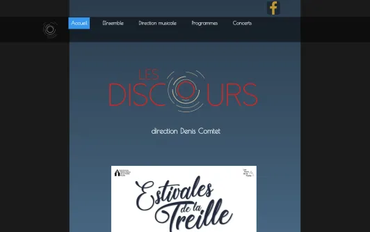 Site exemple Les Discours