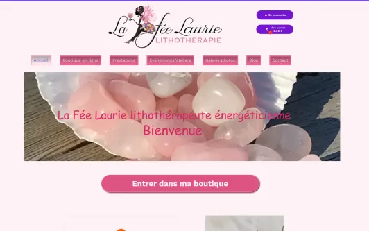 Site exemple La Fée Laurie